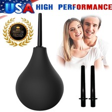 225ml Anal Vaginal Bulb Douche Colonic Irrigation Rubber Enema Bag Cleaner Kit
