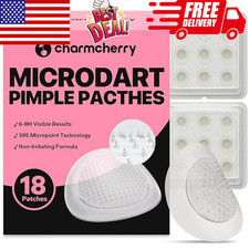 Pimple Patches for Face 18 Count , Microdart Acne Patches