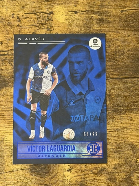 2021-22 Panini Chronicles Serie A Blue Illusions Victor Laguardia /99