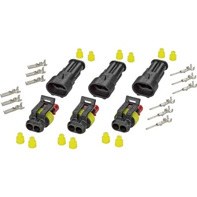 TE Connectivity Superseal Set AMP-Superseal 1.5mm Series Polzahl Gesamt 2 Ras...