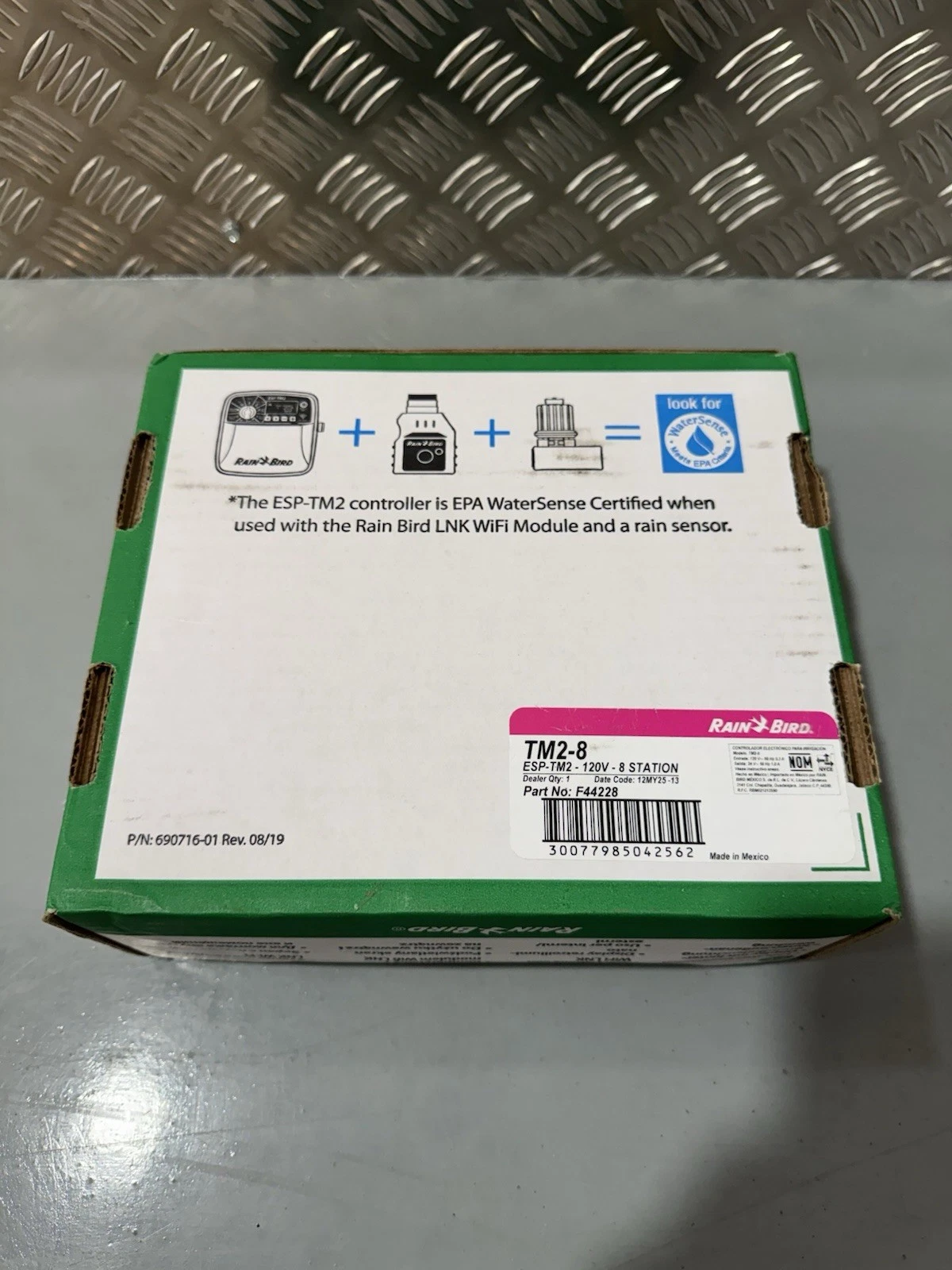 Rainbird ESP-TM2 Automatic Irrigation Controller & LNK2 Wifi New - Non UK Plug 5