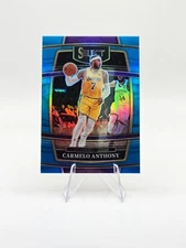 Carmelo Anthony 2021-22 Panini Select Light Blue Prizm /299 #31 Lakers