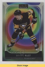 2021-22 O-Pee-Chee Platinum Rainbow Color Wheel Bryan Rust #110 READ 6f8
