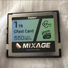 KingSpec Mixage CFast 2.0 Memory Card 1TB VPG130 3700X up to 550MB/s Read