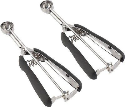 Kleines Keksschaufel-Set   2 Stück, inklusive 1 Teelöffel/2 Teelöffel, Keks