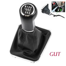 Schalthebel-Set 6-Gang für Opel Zafira B(2005-2015)-Leder Schaltsack Schaltknauf