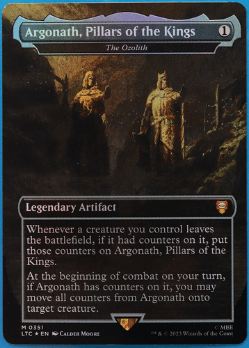 Argonath Pillars of the Kings The Ozolith (351) FOIL Lord of Rings NM (507295) - Picture 1 of 2