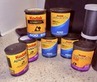 Vintage Lot of 36 KODAK FILM CANISTERS plastic + 3 Metal + 1 Roll of 35mm Film — photo 3