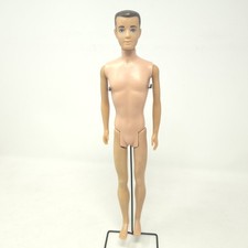 Vintage Mattel Barbie 1960  s Ken Doll Brown Molded Hair Blue Eyes Made in Japan