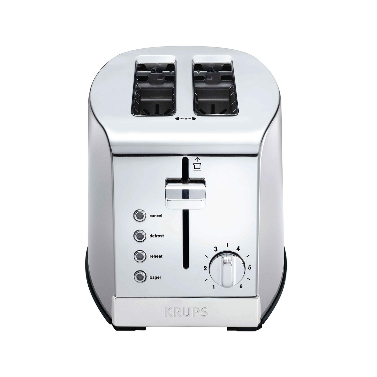 KRUPS KH732D50 2-Slice Toaster, Stainless Steel Toaster,