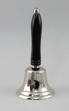 9977575 Couleurs Argentées Métal Clochette de Table Cloche Vintage L'Ecole