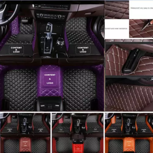 For Alfa Romeo Car Floor Mats Luxury Carpet Custom Waterproof Liners All Models - Foto 31 di 31