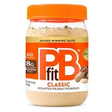 PBfit Classic Peanut Butter Powder, Roasted Peanut Powder, 8 oz