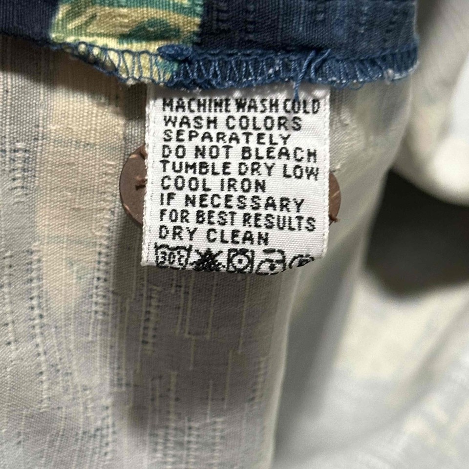 Tommy Bahama Hawaiian Shirt Mens XL Multicolor Silk Dragons Asian Cruise Resort eBay