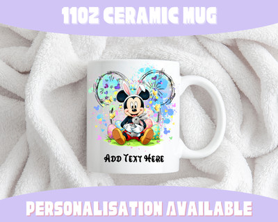 Mickey Mouse Ostern personalisierte Tasse Geschenk Kaffee individuelle Geschenke lustig süß Tasse