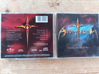 BOANERGES - SENALES ANTES DEL FIN - POWER METAL ARGENTINA 1998 - CD
