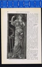 Sacerdotisa de Vesta, Virgen Veatal, Antigua Roma - Historia de 1915