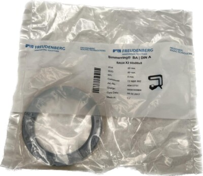 1x Freudenberg sealing ring BAU4 X2 60x80x8 72 NBR 902 40413751