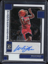 2022 Optic Signature Series #SS-WGR Willie Green