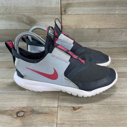 Nike Boys Flex Runner AT4662-013 Black Running Shoes Sneakers Size 4Y | eBay