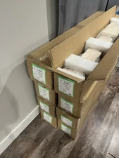 4091-Poplar Box Newel Post 6 1/4" x 55" Box newel Stair/Rail Post