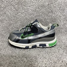NIKE T-Run 2 Alt INFANT Toddler 336468-002 Black Grey Sneakers Kid's US Size 5C