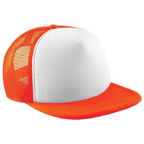 Beechfield Adjustable Vintage Snapback Trucker Mesh Back Baseball Cap Hat - Picture 7 of 14