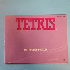 Tetris Manual NES