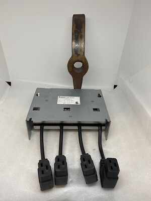DELTA ENERGY SYSTEMS ECD90990053 Connector-AC-V2 I/O=4X100-250V@16A NEW OEM