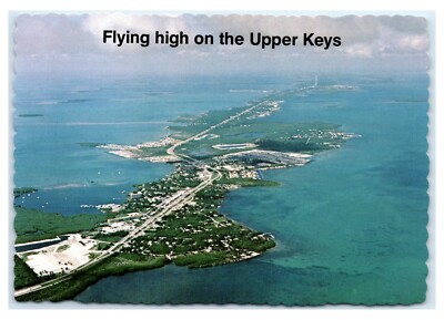 Postcard Flying High on the Upper Keys, Florida K20