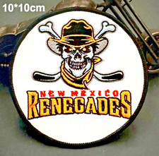 VINTAGE STYLE NEW MEXICO RENEGADES EMBROIDERED IRON-ON PATCH...EXTREMELY RARE  