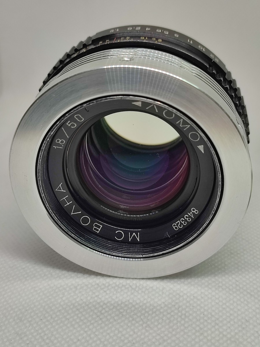 希少 分解清掃済 LOMO MC VOLNA 50mm f1.8 Kマウント 希少 分解