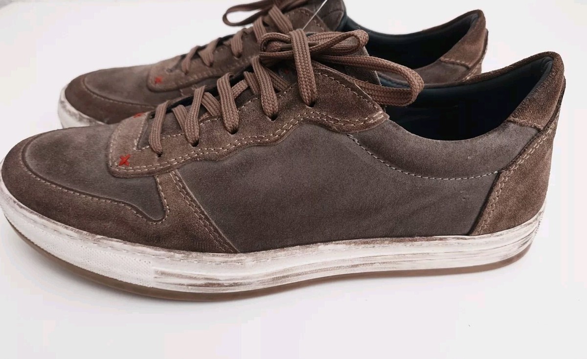 Max Stanco All Leather Made In Italy Sneakers Men display picture 1