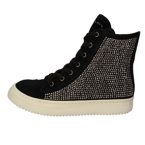 scarpe donna TWIN-SET SIMONA BARBIERI 36 EU sneakers nero camoscio AE840-B  | eBay