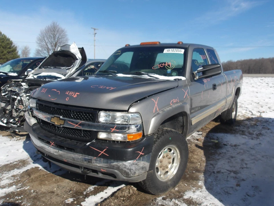 Used Interior Rear View Mirror fits: 2001 Chevrolet Silverado 2500 pickup Grade - Image 2 of 4