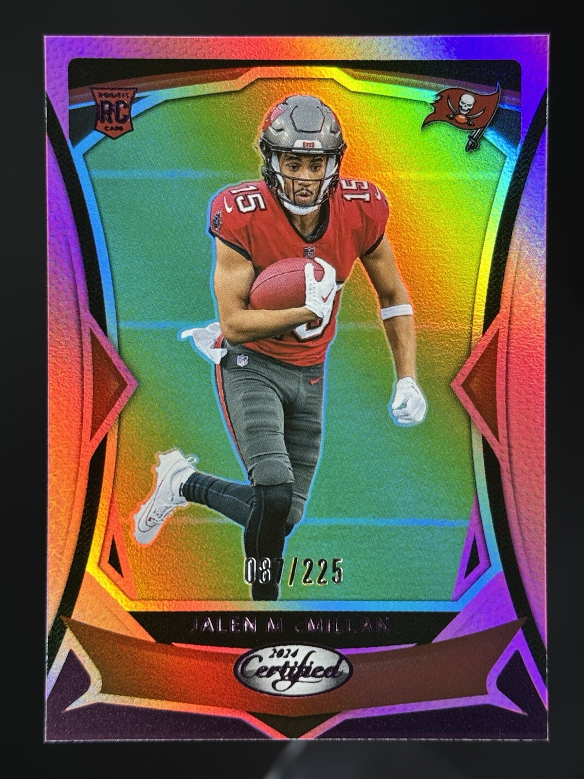2024 Certified Pink Mirror – /225 #167 Jalen McMillan, Tampa Bay Buccaneers