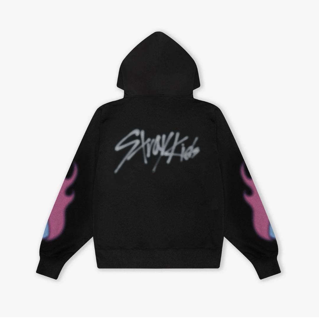 straykids ポップアップ メンプロ フーディ Stray Kids ZIP UP HOODIE Produced by Bang Chan XMAS POPUP