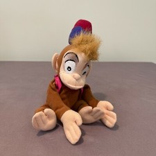 Walt Disney World 9" ABU Bean Bag Plush  Aladdin Collectible Plush Beanbag 