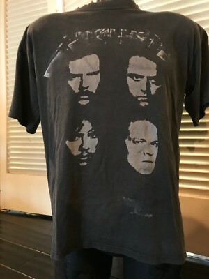 Vintage 1991 Metallica Black Tour 