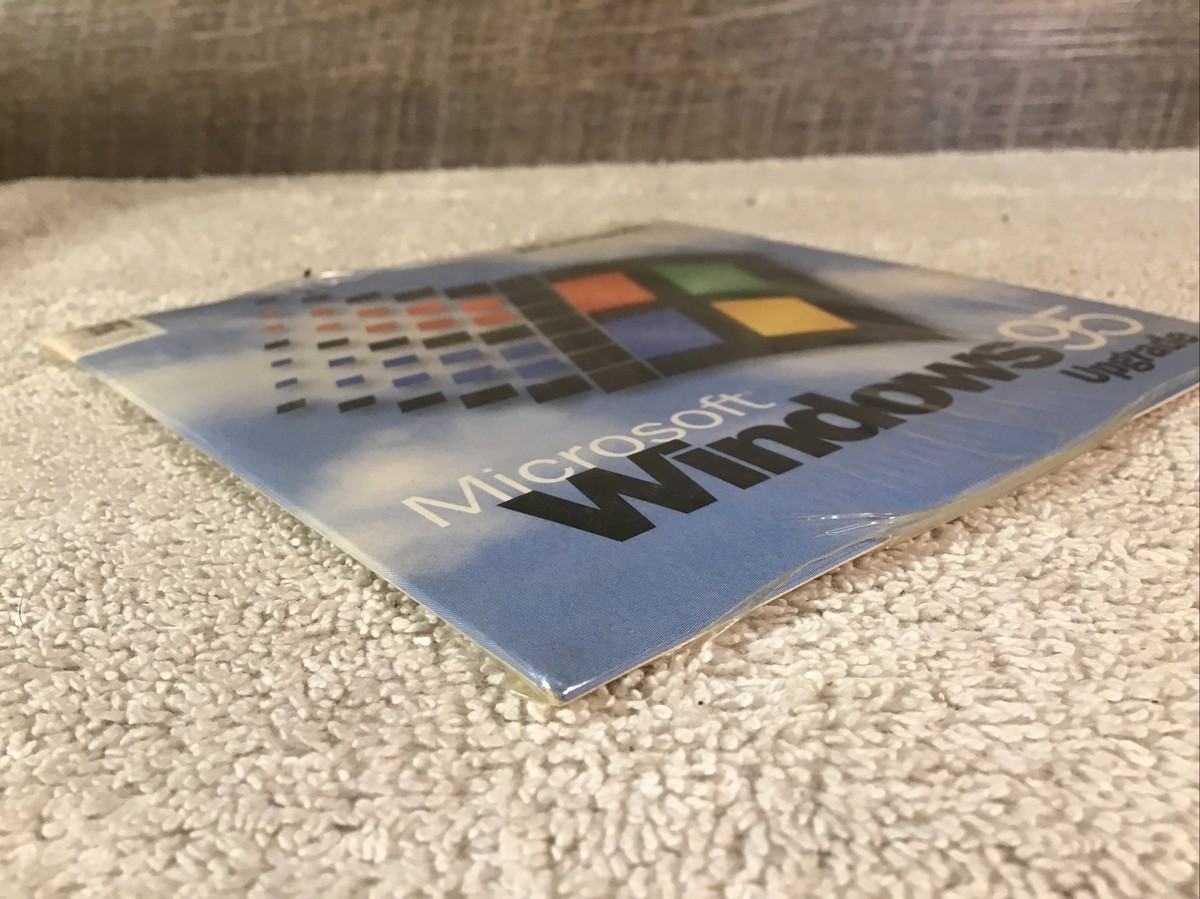Microsoft Windows 95 Upgrade Sealed CD with CD-Key | eBay Microsoft Windows 95 Upgrade Sealed CD with CD-Key | eBay