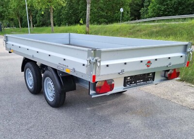 Stema Auto Anhänger SHL O2 20-30-15.2 Hochlader Kastenanhänger gebremst 2000kg