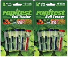 Luster Leaf Rapitest 1609CS Soil Lawn Garden Farm PH NPK Test Testing Kit ~ 2 PK