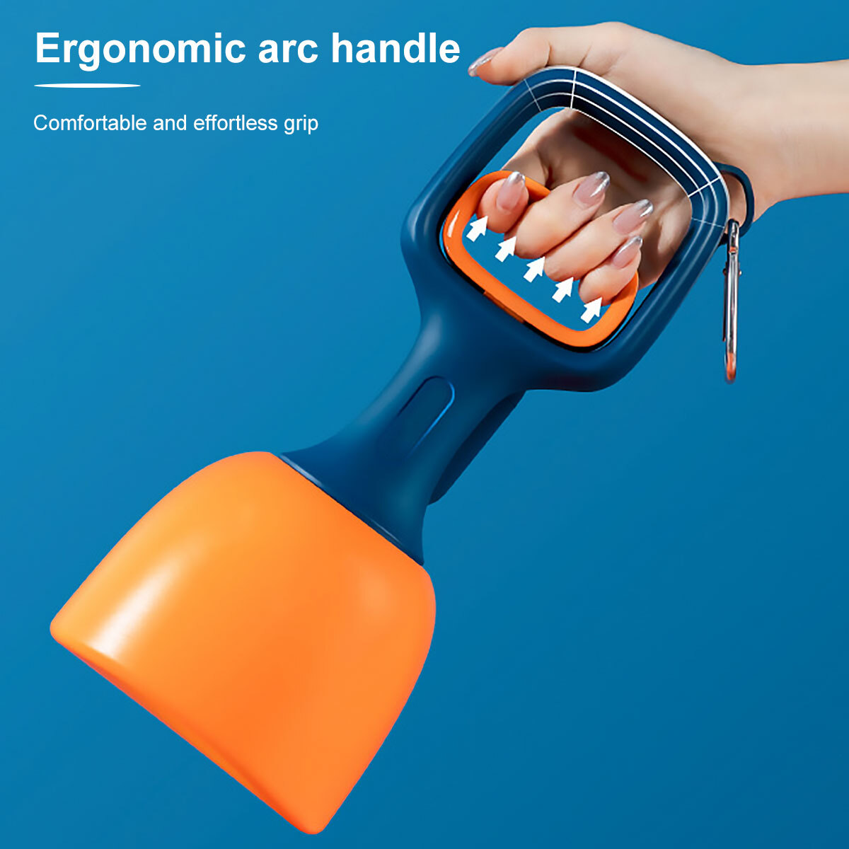 Pet Pooper Scooper Dog Pooper Scooper with Bag Attachment Lightweight