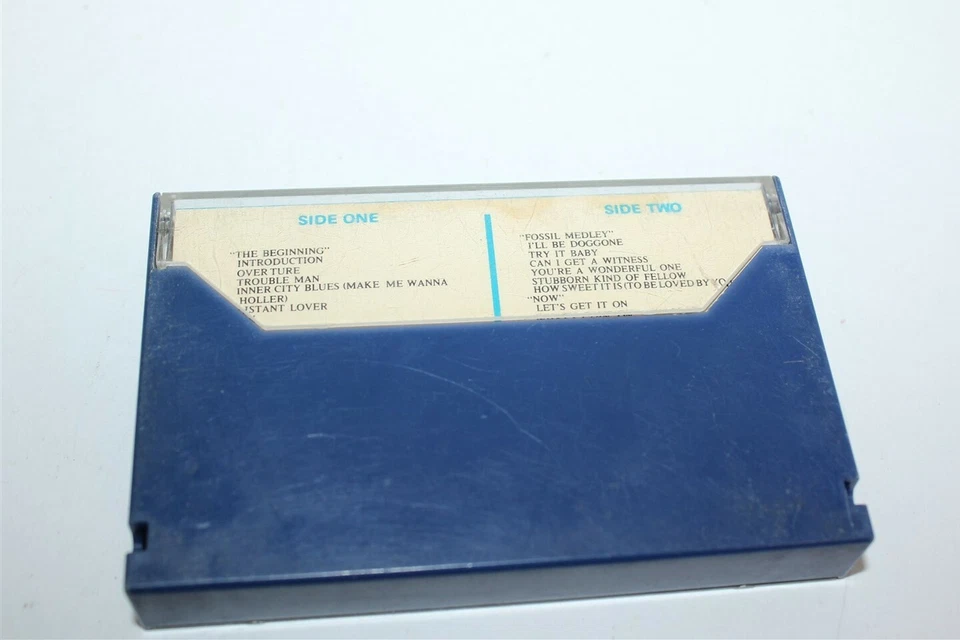 Marvin Gaye Live Cassette Tape Tamia T7-333-HC - Image 3 of 4