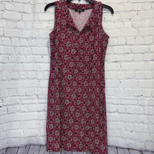 Sleeveless Nine West hot pink and black dress small