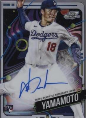 2024 Topps Cosmic Chrome - Yoshinobu Yamamoto #CCA-YY for sale | eBay