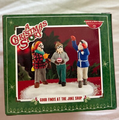 Department Dept. 56 A Christmas Story Good Finds At The Joke Shop Accessory New