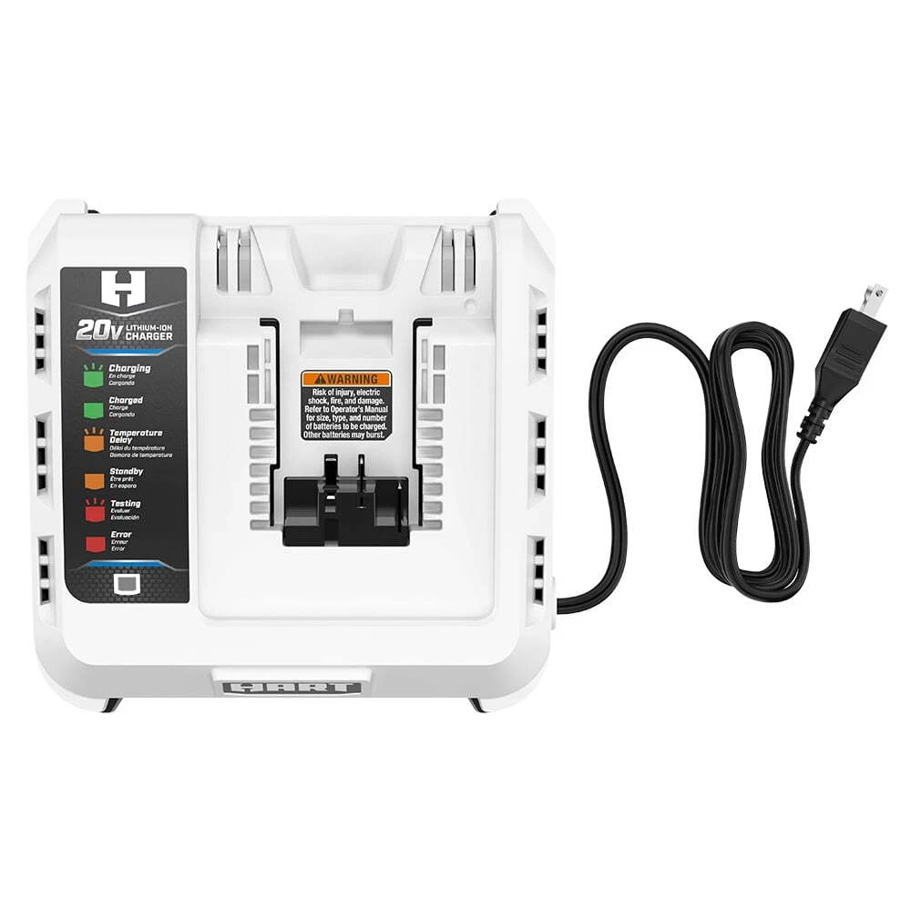 Hart 20 volt battery and charger sales