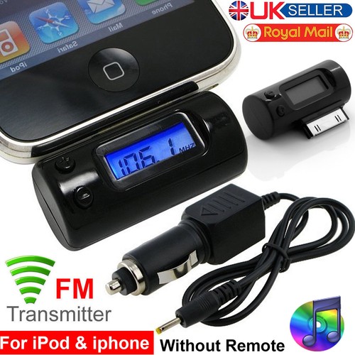 Nuevo modulador transmisor de radio FM inalámbrico automóvil para iPhone 3GS 4S 4 iPod eBay