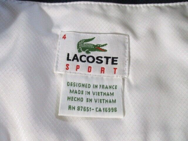 LACOSTE コーデュロイジャケット US L True Vintage Lacoste Mens Corduroy IVY Jacket Sports Blazer Navy